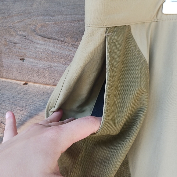 VTG LL Bean Gore Tex Pants Mens 46 Brown Briar Brush Guard Upland Duck Hunting - Picture 4 of 8